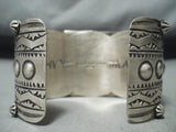 Mongo San Felipe Native American 8 Turquoise Sterling Silver Bracelet-Nativo Arts