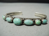 Superior Don Dodson Vintage Native American Navajo Royston Turquoise Sterling Silver Bracelet-Nativo Arts