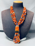 Native American One Of The Most Unique Vintage Santo Domingo Turquoise Inlay Necklace-Nativo Arts