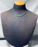 Women's Vintage Native American Navajo Royston Turquoise Sterling Silver Necklace-Nativo Arts