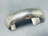 Amazing Vintage Native American Navajo Sterling Silver Bracelet Kirk Smith Signed-Nativo Arts