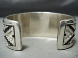 Authentic Dan Jackson Navajo Sterling Silver Bracelet Native American-Nativo Arts