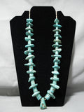 Newsworthy Vintage Navajo Royston Turquoise Necklace Native American Old-Nativo Arts
