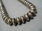 Amazing Vintage Navajo Sterling Silver Native American Necklace-Nativo Arts