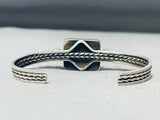 Superior Vintage Native American Navajo Royston Turquoise Sterling Silver Bracelet-Nativo Arts