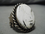 Amazing Vintage Native American Sterling Silver John Begay Ring-Nativo Arts