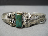 Incredible Vintage Native American Navajo Royston Turquoise Sterling Silver Bracelet-Nativo Arts