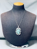 Native American Important Frnacisco Gomez Triple Horse Turquoise Sterling Silver Necklace-Nativo Arts