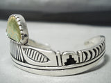 Incredible Signed Vintage Native American Navajo Royston Turquoise Sterling Silver Bracelet-Nativo Arts