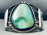 101 Grams One Of Best Vintage Native American Navajo Royston Turquoise Sterling Silver Bracelet-Nativo Arts
