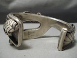 One Of Best Vintage Native American Navajo Daniel Benally Turquoise Sterling Silver Bracelet-Nativo Arts
