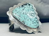 Native American One Of The Best Ever Vintage Santo Domingo Turquoise Sterling Silver Bracelet-Nativo Arts