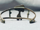 Snoopy Vintage Native American Navajo Turquoise Handmade Sterling Silver Bracelet-Nativo Arts