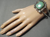 Exquisite Vintage Native American Navajo Royston Turquoise Sterling Silver Bracelet-Nativo Arts