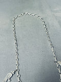 Dancers Of Charms Vintage Southwest Sterling Silver Necklace-Nativo Arts