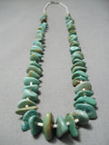 Wonderful Vintage Santo Domingo Royston Turquoise Native American Necklace Old-Nativo Arts
