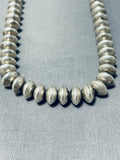 Exquisite Vintage Native American Navajo Sterling Silver Necklace-Nativo Arts