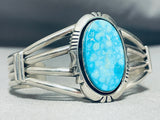 Birds Eye Spiderweb Turquoise Native American Navajo Sterling Silver Bracelet-Nativo Arts
