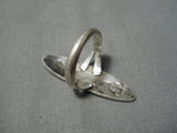 Important Vintage Hopi Terry Wadsworth Sterling Silver Native American Ring-Nativo Arts