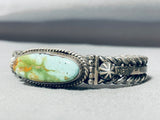 Al Jake Important Vintage Native American Navajo Royston Turquoise Sterling Silver Bracelet-Nativo Arts
