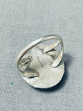 Fascinating Native American Navajo Tigers Eye Sterling Silver Ring-Nativo Arts