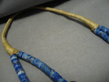 Best Navajo Lapis Native American Vintage Necklace-Nativo Arts