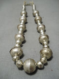 Exquisite Vintage Navajo Sterling Silver Native American Necklace-Nativo Arts