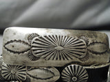 Stunning Vintage Navajo Sterling Silver Native American Concho Belt Old-Nativo Arts