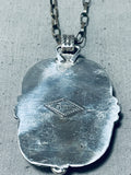 Native American Important Frnacisco Gomez Triple Horse Turquoise Sterling Silver Necklace-Nativo Arts