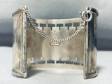 One Of The Craziest Ever Vintage Native American Zuni Turquoise Sterling Silver Bracelet-Nativo Arts