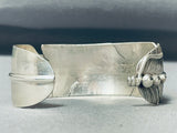 Important Vintage Native American Navajo Ben Begaye (d)turquoise Sterling Silver Bracelet-Nativo Arts