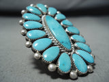 Very Important Alice Quam Vintage Native American Zuni Turquoise Sterling Silver Ring-Nativo Arts