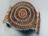 Best Needle Coral Native American Sterling Silver Bracelet-Nativo Arts