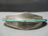 Native American Important Ben Nighthorsecampbell Turquoise Sterling Silver Vintage Bracelet-Nativo Arts