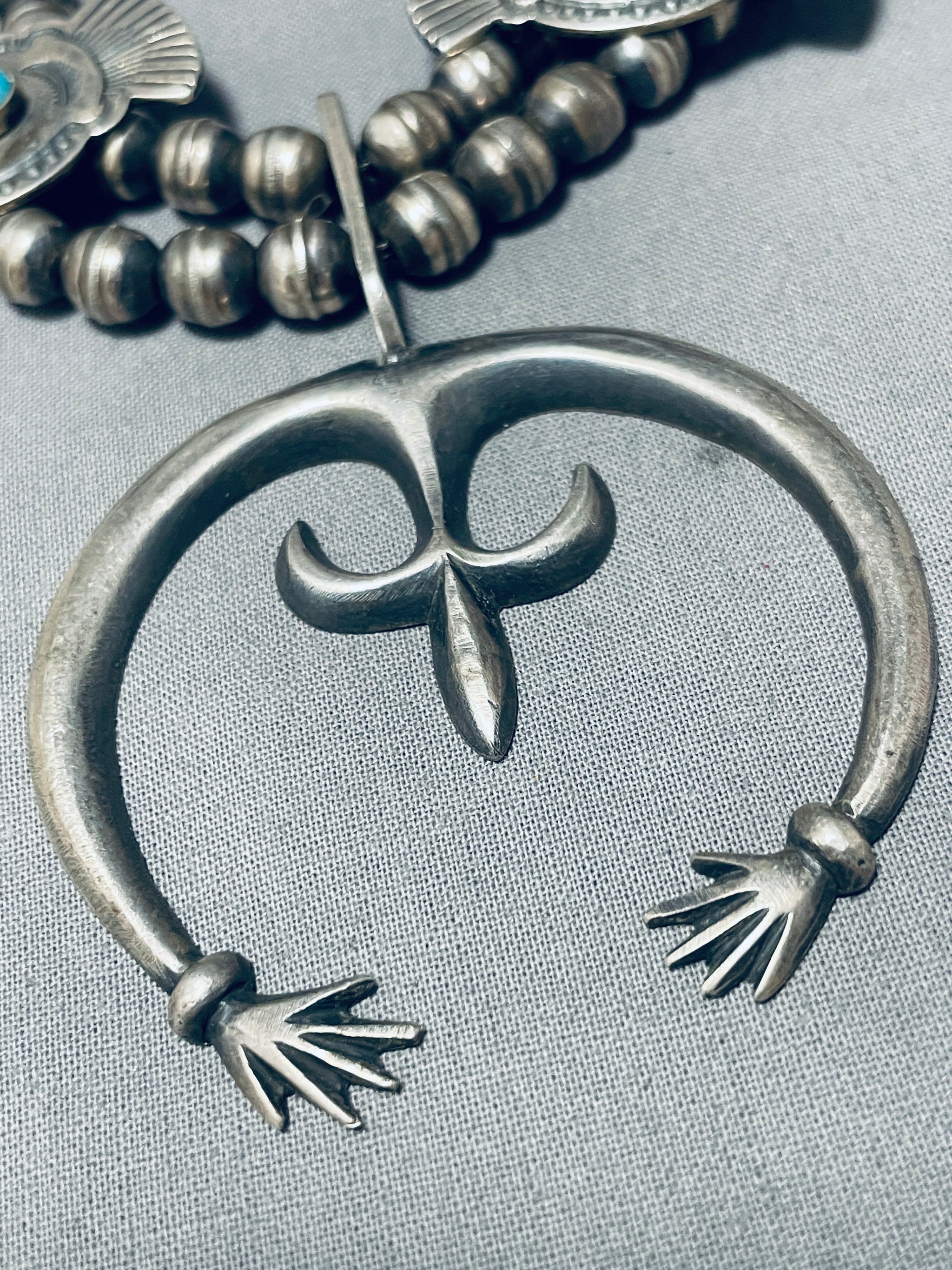 Harry Morgan Important Vintage Native American Navajo Sterling