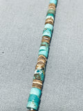 Rare Earlier Vintage Native American Navajo Turquoise Heishi Necklace Old-Nativo Arts
