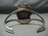 Ray Nez Navajo Royston Turquoise Sterling Silver Bracelet Native American-Nativo Arts