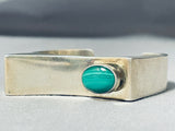 Contemporist Vintage Native American Navajo Malachite Sterling Silver Bracelet-Nativo Arts
