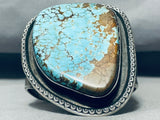 Native American One Of The Biggest Best Ever 160 Gram #8 Turquoise Sterling Silver Bracelet-Nativo Arts
