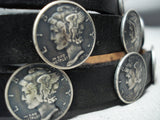 Noteworthy Navajo Vintage Coins Concho Belt Native American-Nativo Arts