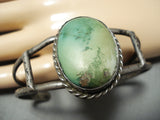 Exquisite Vintage Native American Navajo Royston Turquoise Sterling Silver Bracelet-Nativo Arts