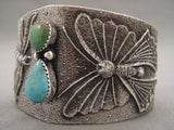 100 Grams Navajo Native American Jewelry jewelry Dragonfly Love Green And Blue Turquoise Bracelet-Nativo Arts
