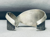 One Of The Best Vintage Native American Navajo Turquoise Sterling Silver Bracelet-Nativo Arts