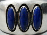 Striking Vintage Navajo Dan Jackson Sterling Silver Native American Bracelet-Nativo Arts