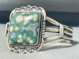 Best Vintage Native American Navajo Ocean Japser Sterling Silver Bracelet-Nativo Arts