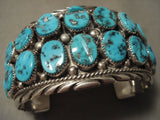 103 Grams Chunky Dunky Vintage Navajo Native American Jewelry Silver Bracelet-Nativo Arts
