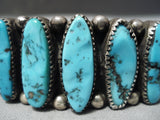 One Of Best Larger Wrist Vintage Native American Navajo Mary Morgan Sterling Silver Bracelet-Nativo Arts