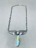 Captivating San Felipe 8 Turquoise Sterling Silver Necklace-Nativo Arts