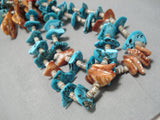 Weighty Vintage Navajo Spiny Oyster Native American Necklace-Nativo Arts
