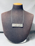 Unbelievable Native American Navajo Sterling Silver Horse Necklace-Nativo Arts
